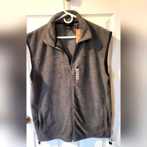 HAGGAR charcoal heather vest